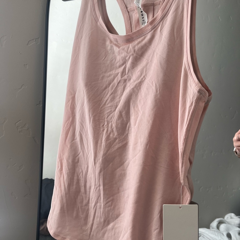 Lululemon Athletica Pink Sleeveless Tank Top
